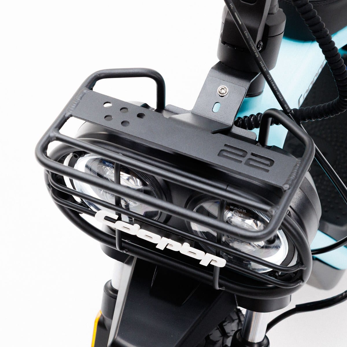 Gepäckträger für die Rückseite des Coopop Rugged GS